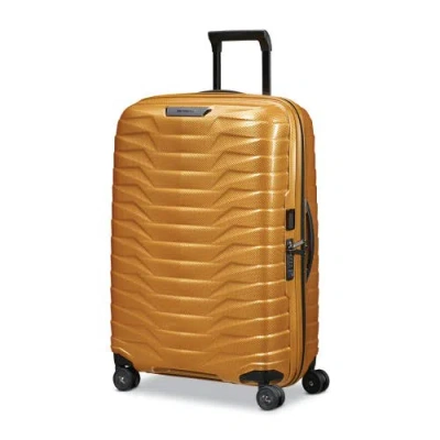 Samsonite Proxis Medium Hardside Tsa Friendly Spinner In Honey Gold