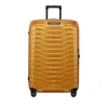Samsonite Proxis Medium Spinner Checked Suitcase In Honey Gold