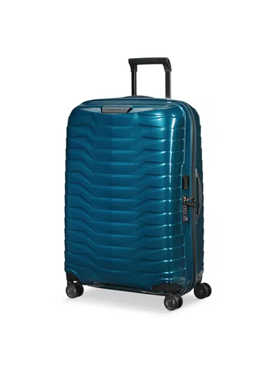Samsonite Proxis Spinner 4-wheel Suitcase In Petrol Blue
