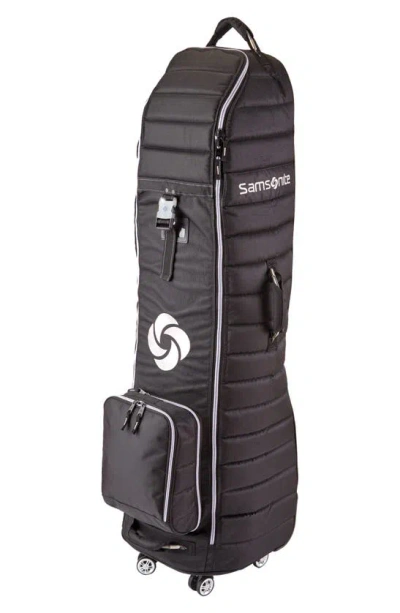 Samsonite Quilted Spinner Deluxe Travel Golf Bag In Black