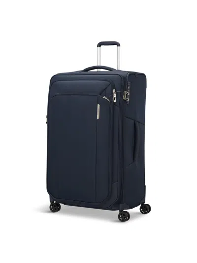 Samsonite Repsark Spinner 4 Wheel Expandable Suitcase In Navy