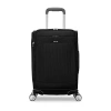Samsonite Silhouette 18 20 Inch Softside Expandable Carry-on Spinner Luggage In Black