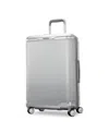 Samsonite Silhouette 18 25" Medium Expandable Hardside Spinner In Metallic Silver