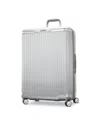 Samsonite Silhouette 18 28" Large Expandable Hardside Spinner In Metallic Silver