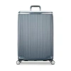 Samsonite Silhouette 18 29 Inch Hardside Expandable Checked Spinner Luggage In Blue