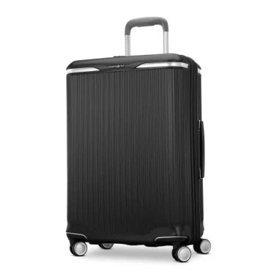 Samsonite Silhouette 18 Hardside Expandable 25" Checked Spinner In Black