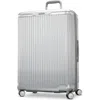 Samsonite Silhouette 18 Hardside Large Spinner Suitcase In Silver