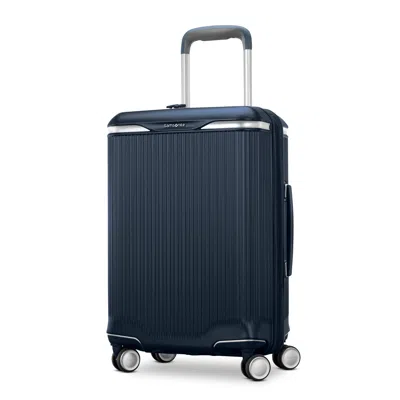 Samsonite Silhouette 18 Hardside Expandable Carry-on Spinner - Luggage In Blue
