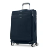 Samsonite Silhouette 18 Softside Expandable 25" Checked Spinner In Blue