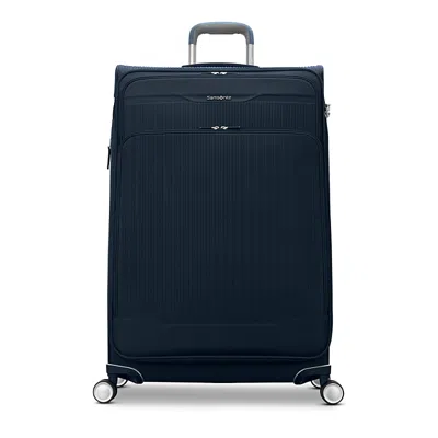 Samsonite Silhouette 18 Softside Large Spinner Suitcase In Deep Navy