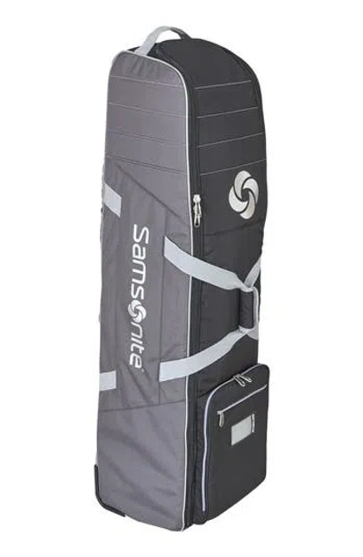 Samsonite Sofside Golf Travel Bag In Black/gray