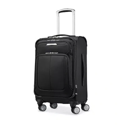 Samsonite Solyte Dlx 20" Expandable Lightweight Luggage In Black