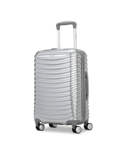 Samsonite Spin Tech 6 Carry-on Spinner In Aluminum Silver
