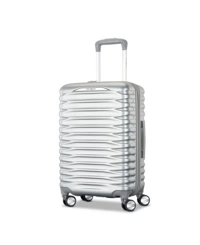 Samsonite Spin Tech 7 Carry-on Spinner In Silver
