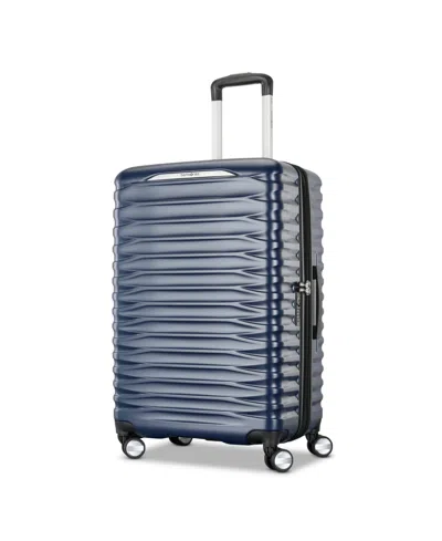 Samsonite Spin Tech 7 Medium Check-in Spinner In Midnight Navy