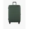 Samsonite Sage Spinner Expandable Four-wheel Hard-shell Checked Suitcase 81cm In Sage