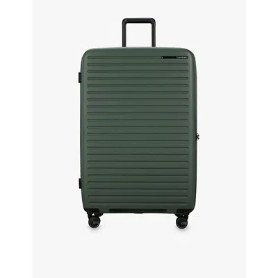 Samsonite Sage Spinner Expandable Four-wheel Hard-shell Checked Suitcase 81cm