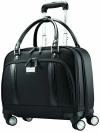 Samsonite Spinner Mobile Office In Black/chrome