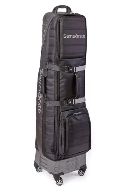 Samsonite The Protector Hybrid Golf Travel Cover In Black/ Silver