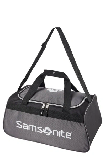 Samsonite To The Club Duffel Bag In Silver/ Gray