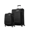 Samsonite Uplift 2-piece Set (carry-on/checked-medium) Lightweight Softside Expandable Luggage In Black