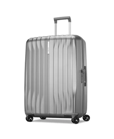 Samsonite Uplift Hs Large Spinner Luggage In Silver Shimmer
