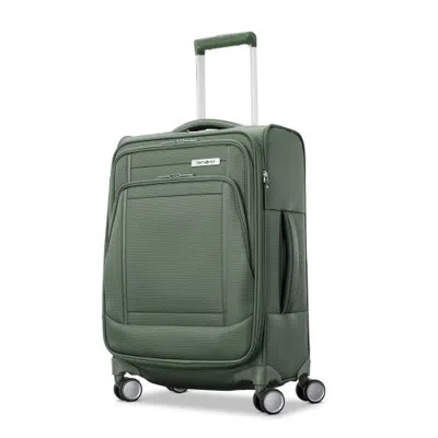 Samsonite Uplift Softside Expandable 20" Carry On Spinner Luggage In Green