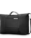 Samsonite Uplift Softside Foldable Weekender Duffel In Black