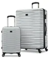 Samsonite Uptempo Lux 2-pc. Hardside Luggage Set In Silver
