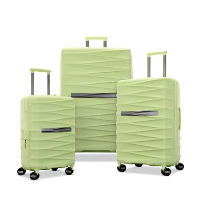 Samsonite Venue X Spinner Hardside 3 Piece Set (co/m/l) - Luggage In Green