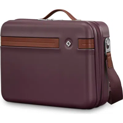 Samsonite Virtuosa Hardside Train Case In Burgundy