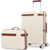 Samsonite Virtuosa Train Case & Carry On 2-piece Set In White