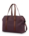 Samsonite Virtuosa Weekender Duffel Overnight Bag With Laptop Computer Sleeve In Burgundy