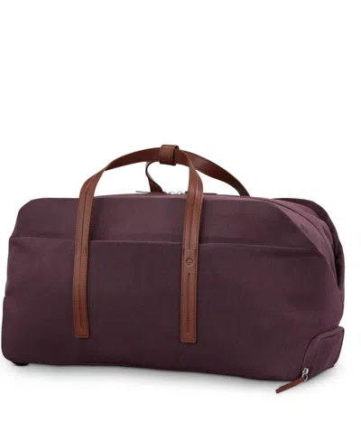 Samsonite Virtuosa Wheeled Duffel In Burgundy