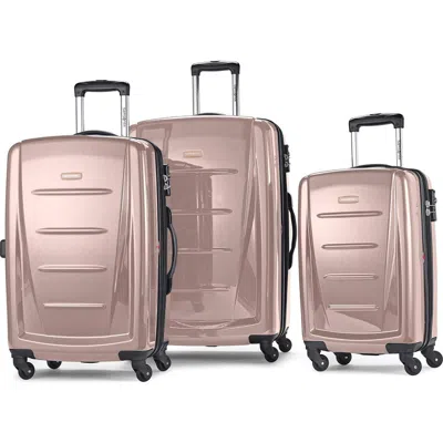 Samsonite Winfield 2  3-piece Set (20/24/28) Hardside Luggage With Spinner Wheels