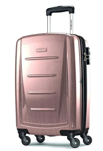 Samsonite Winfield 2 Carry-on 20-inch Hardside Luggage With Spinner Wheels In Black