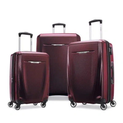 Samsonite Winfield 3 Dlx 3-piece Set Spinner