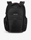 Samsonite Womens Black Pro-dlx 6 Logo-embellished Woven Backpack In Black