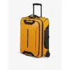 Samsonite Yellow Ecodiver Duffle Two-wheel Recycled-polyester Suitcase 55cm In Yellow
