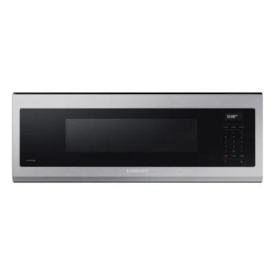 Samsung 1.1 Cu. Ft. Smart Slim Over-the-range Microwave With 550 Cfm Hood Ventilation With Wi-fi In Stainless Steel
