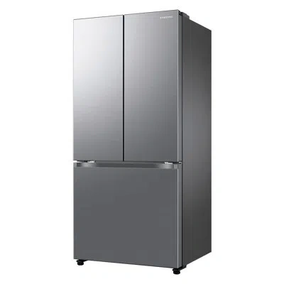 Samsung 18 Cu. Ft. Smart Counter Depth 3-door French Door Refrigerator In Fingerprint Resistant Stainless Steel