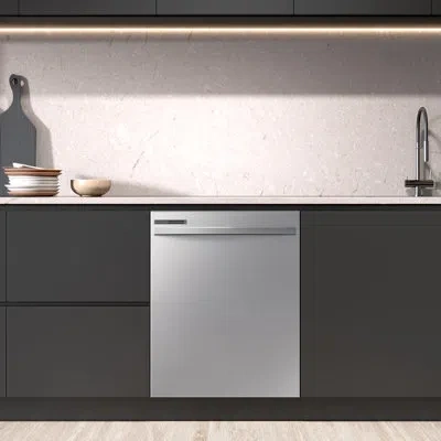 Samsung 24" 53 Dba Energy Star Certified Built-in Top Control Dishwasher With Adjustable Rack In Stainless Steel