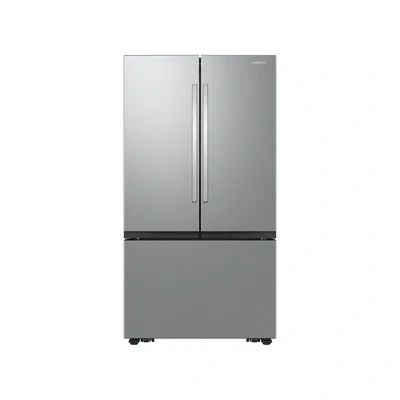 Samsung 27 Cubic Feet Mega Capacity Counter Depth 3-door French Door Refrigerator With Dual Auto Ice Maker In Fingerprint Resistant Stainless Steel