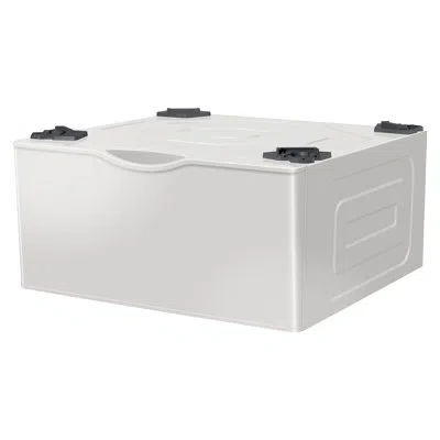 Samsung 27" Wide Front Load Pedestal In Ivory