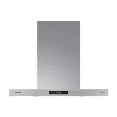 Samsung 30" Bespoke Smart Wall Mount Hood With Lcd Display In Gray