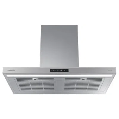 Samsung 36 Bespoke 7 Series Chimney Hood With Triple Air Sensor In Gray