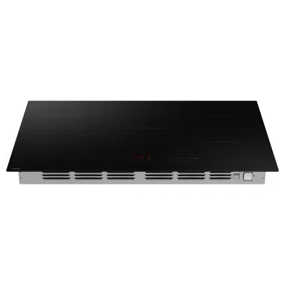 Samsung 36" Induction Cooktop With Anti-scratch Matte Glass And Sync Elements In Black
