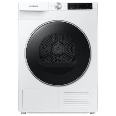 Samsung 4.0 Cu. Ft. Heat Pump Dryer With Ai Smart Dial And Wi-fi Connectivity In White