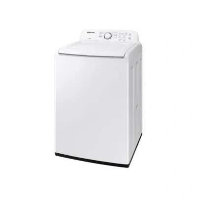 Samsung 4.0 Cu. Ft. Top Load Washer With Activewave Agitator And Soft-close Lid In White