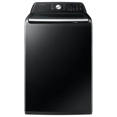 Samsung 4.6 Cu. Ft. 3500 Series Smart Top Load Washer With Activewave Agitator In Brushed Black